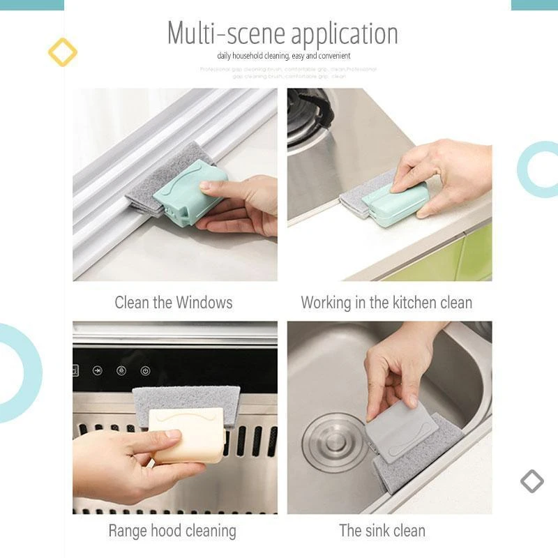 đĽPrice Reduce Promotion!â¨Door Window Groove Cleaning Brushes