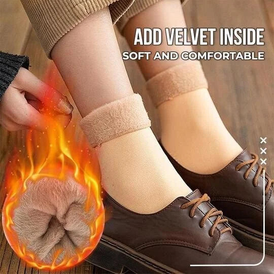 Thicken Plush Socks š„ Winter Sale š„ļ¼BUY 1 GET 1 FREEļ¼