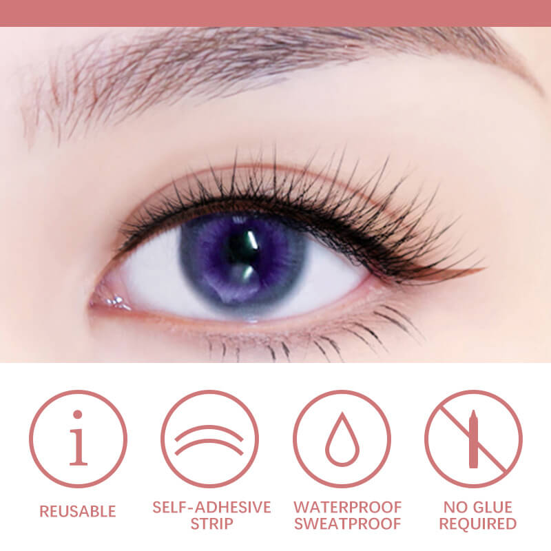 šSpecial OfferšReusable Self-Adhesive Eyelashes