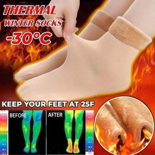 Thicken Plush Socks š„ Winter Sale š„ļ¼BUY 1 GET 1 FREEļ¼
