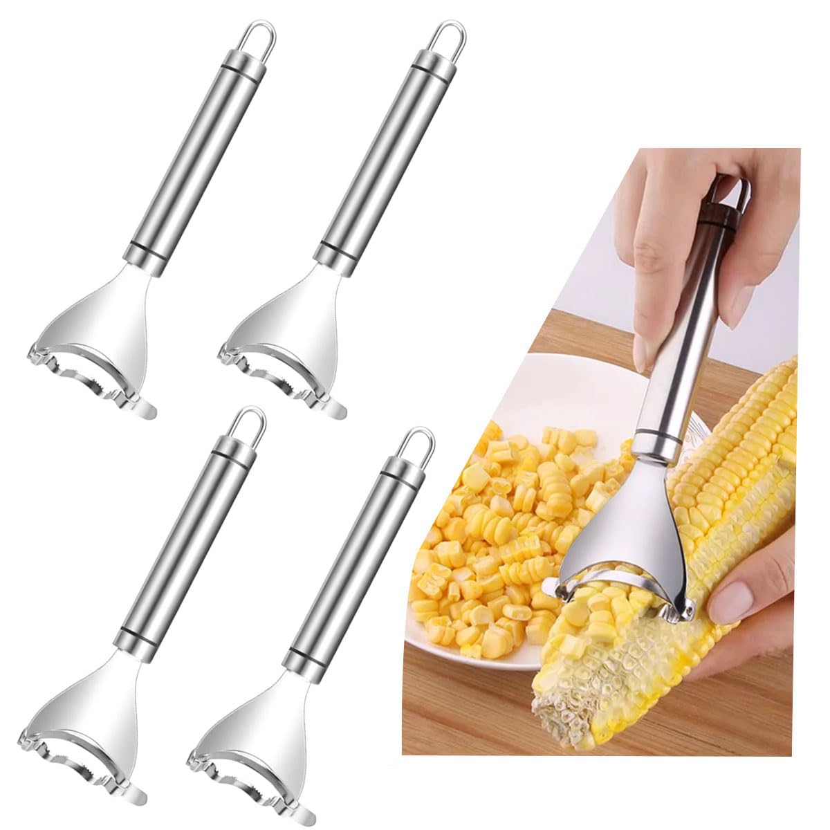 š„HOT SALE - Stainless Steel Corn Planer Thresher