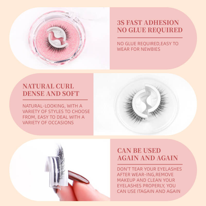 šSpecial OfferšReusable Self-Adhesive Eyelashes