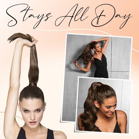 Wig Hair Ponytail Hairbands🔥