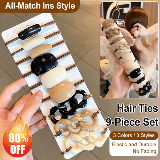 9Pcs Set Popular Hair Clips