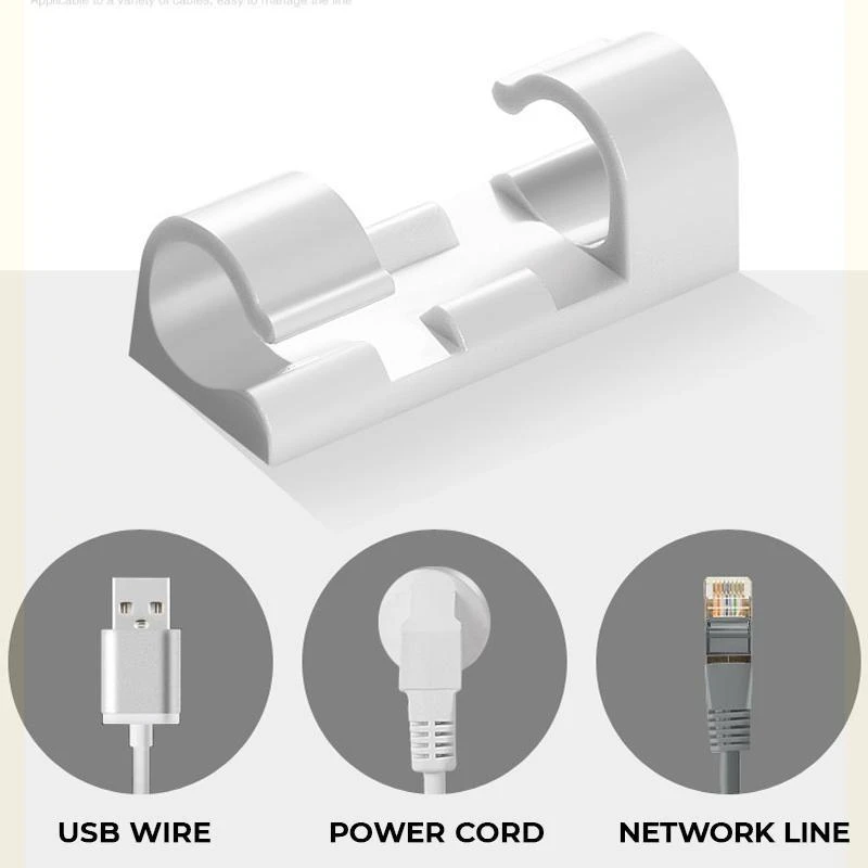 💎Home Essentials：Finisher Wire Clamp 40PCS