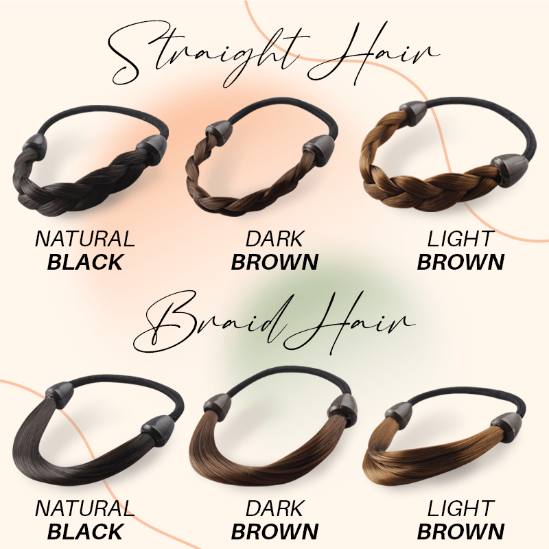 Wig Hair Ponytail Hairbands🔥
